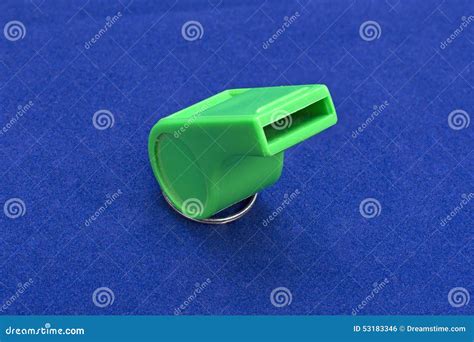 Green whistle_02 stock photo. Image of instrument, green - 53183346