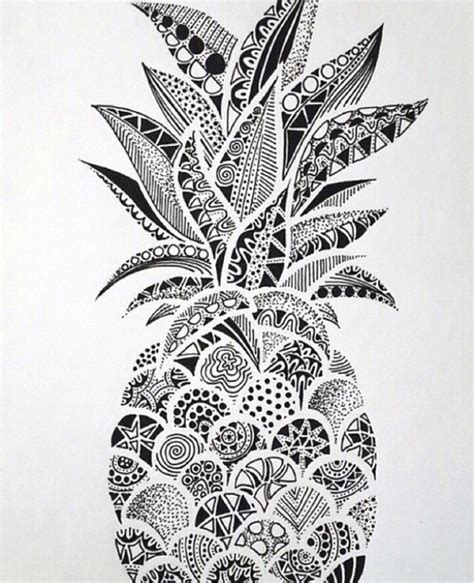 pineapple sketch | Tumblr