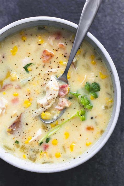 Slow Cooker Chicken Corn Chowder | Creme De La Crumb