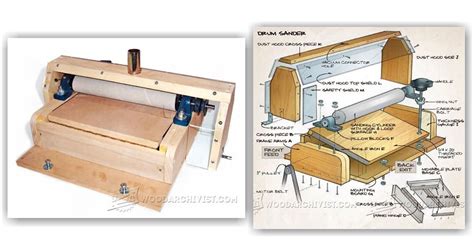 Diy Drum Sander Plans - Diy Projects