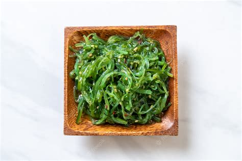 Premium Photo | Seaweed salad - japanese style