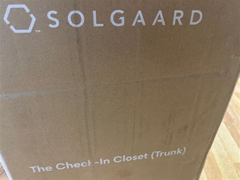 Solgaard Check-in Closet Trunk: Environmentally Friendly Luggage - Wayfaring Mandy