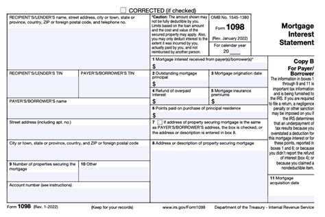 1098 Form 2023 - Printable Forms Free Online