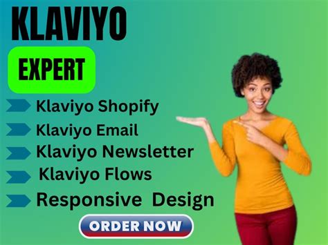 Klaviyo flows email newsletter automation responsive design email setup | Upwork