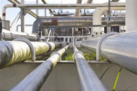 Pipeline Transportation Oil, Stock Image - Image of pollution, industry ...