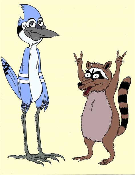 The Real Mordecai and Rigby by roperseid on DeviantArt