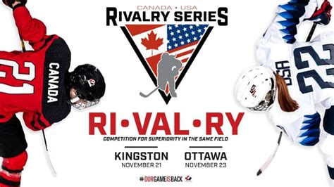 News > Canada vs. USA Women's Rivalry Series (Greater Kingston AAA Hockey)