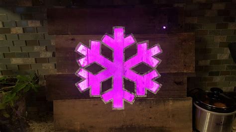 #snowflake cutout on #reclaimed wood with LED back lighting Reclaimed Wood, Snowflakes, Cutout ...