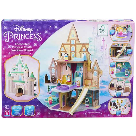 Disney Princess - Enchanted Princess Castle Wooden Playset | Zavvi.nl