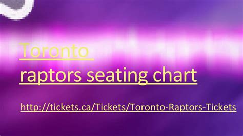 Toronto raptors seating chart by AliveThing - Issuu