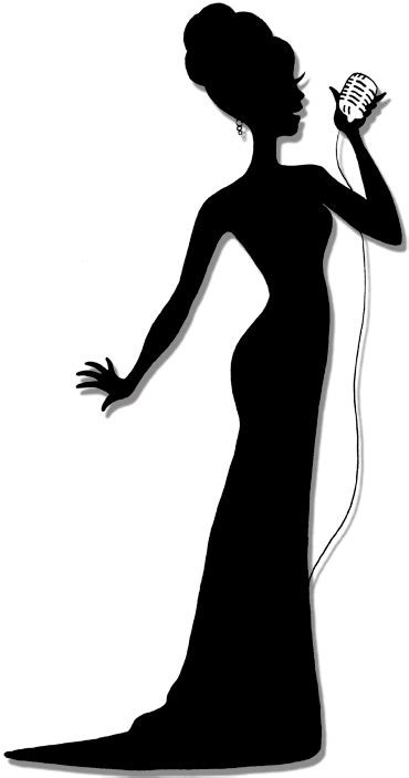 singer silhouette clipart 20 free Cliparts | Download images on ...