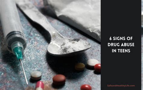 6 Signs of Drug Abuse in Teens | SHL