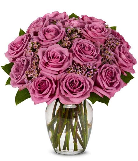 Purple Rose Bouquet at From You Flowers