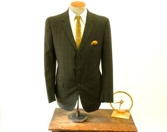 Popular items for sharkskin suit on Etsy