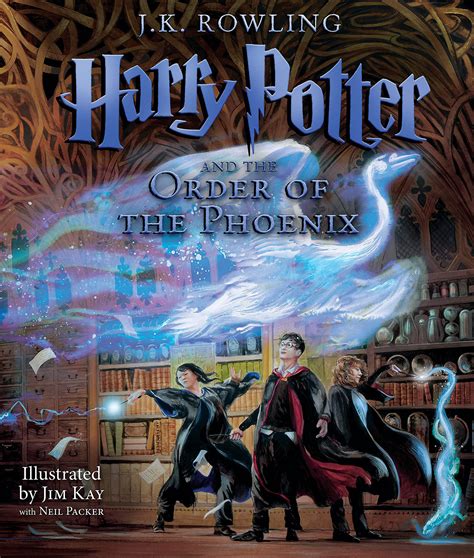 ‘Order of the Phoenix’ illustrated edition (US) — Harry Potter Fan Zone