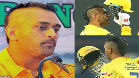 MS Dhoni Sports A New 'Mohawk' Hairstyle - Boldsky.com