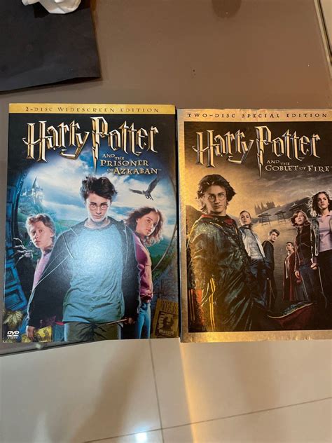 Harry Potter 2 sets of dvd, Hobbies & Toys, Music & Media, CDs & DVDs on Carousell