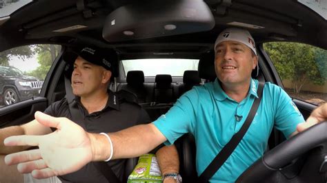 Ryan Palmer and caddie James Edmondson off the course - YouTube