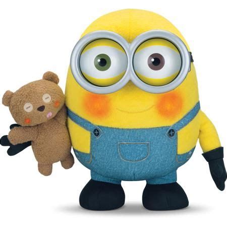 Minion Bob With Teddy Bear Is Bob embarrassed? His cheeks are red! With the cuddly Minion Bob ...