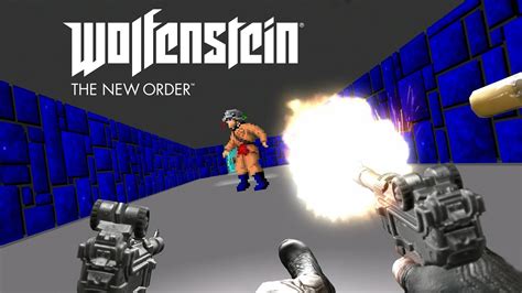 Wolfenstein: The New Order (PC) Wolfenstein 3D EASTER EGG! - YouTube