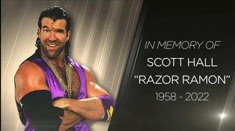 2x WWE Hall of Famer Scott Hall has passed away (1958-2022) : WWE