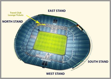 Tottenham Hotspur Stadium Seating Chart: A Visual Reference of Charts ...