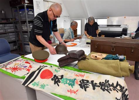 Japanese war memorabilia pile up at museums, while online auctions of artifacts remain ...