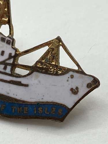 Queen of the Isles (1964–1970) Isles of Scilly Steamship Company Badge