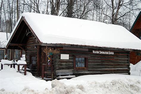 Best Alaska Cabin Snow Stock Photos, Pictures & Royalty-Free Images - iStock