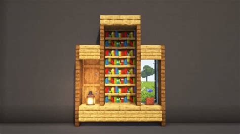 5 Great Minecraft Bookshelf Design Ideas - Gamer Empire