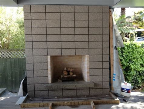 Building Outdoor Fireplace Cinder Block | Home Design Ideas