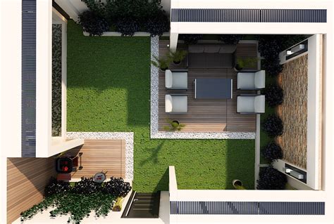 Rooftop garden on Behance