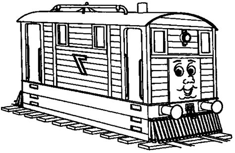 Print & Download - Thomas the Train Theme Coloring Pages