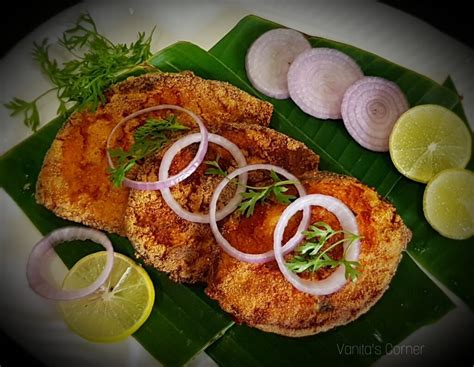 Surmai Fry | Crispy fried Seer fish - Vanita's Corner