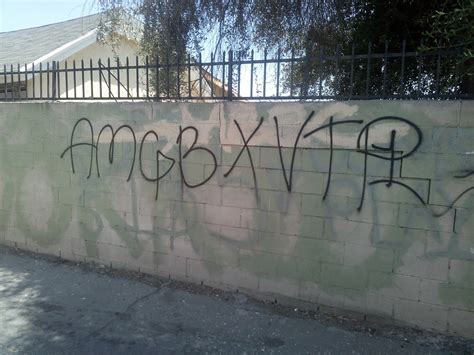 blood piru brims gangs graffiti: Village town piru