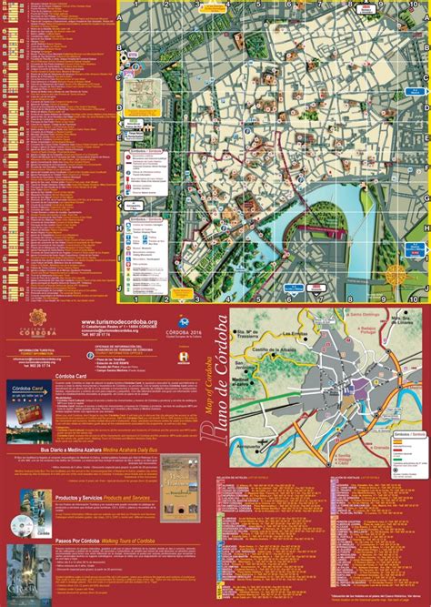 Cordoba tourist map - Ontheworldmap.com