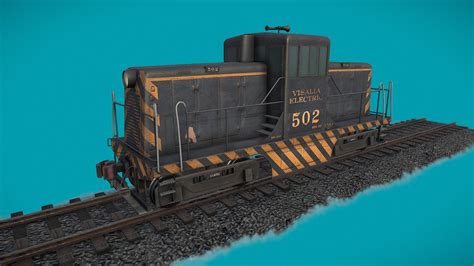 Diesel locomotive switcher - 3D model by Chip Buchanan (@ChipBuchanan) [3e0b208] - Sketchfab