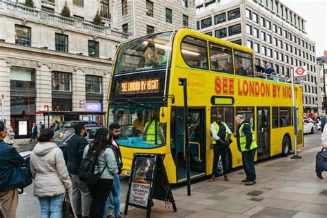 London: London by Night Sightseeing Open-Top Bus Tour | GetYourGuide