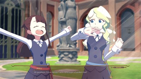 Akko is so smooth when talking with Diana : r/LittleWitchAcademia