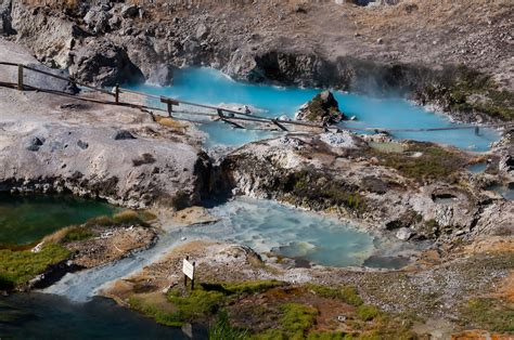 Colorful hot springs near Mammoth Lakes | I had the great pl… | Flickr