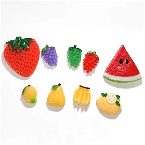 Creative Fruit Cartoon Magnet Fridge Home Decorations Children's Early Childhood Magnet Stickers ...