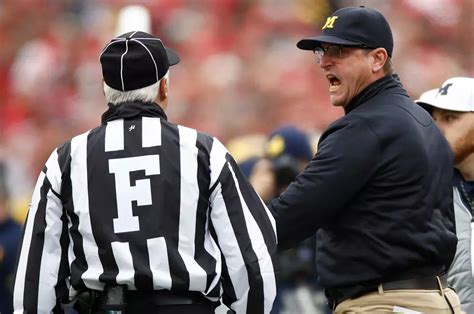 Why is Jim Harbaugh in Trouble?