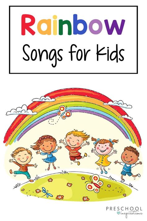 The Best Rainbow Songs for Kids in 2021 | Color songs preschool, Kids ...