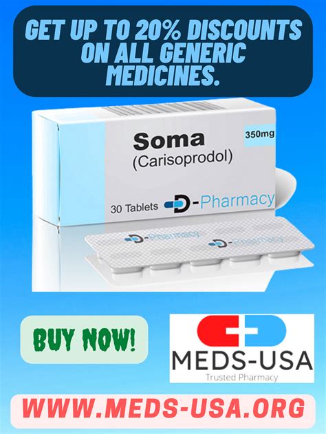 Buy Soma Online 350mg Without Prescription Overnight Delivery - Meds-USA - Image Chest - Free ...