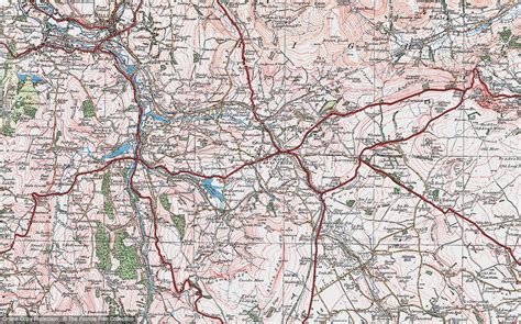 Historic Ordnance Survey Map of Chapel-en-le-Frith, 1923