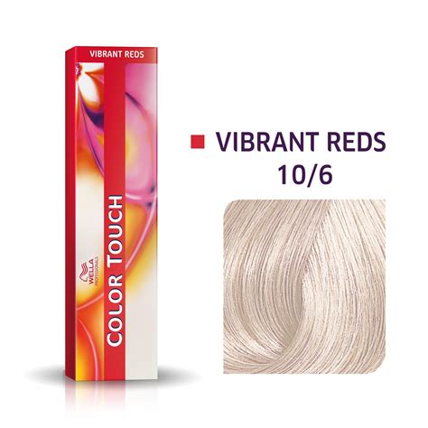 Tinte Wella Color Touch 10/6 60 ml Vibrant Reds Color Semipermanente