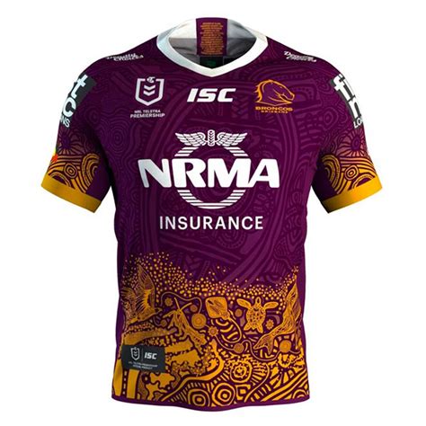 Buy 2019 Brisbane Broncos Indigenous Jersey - Mens - NRL Jerseys