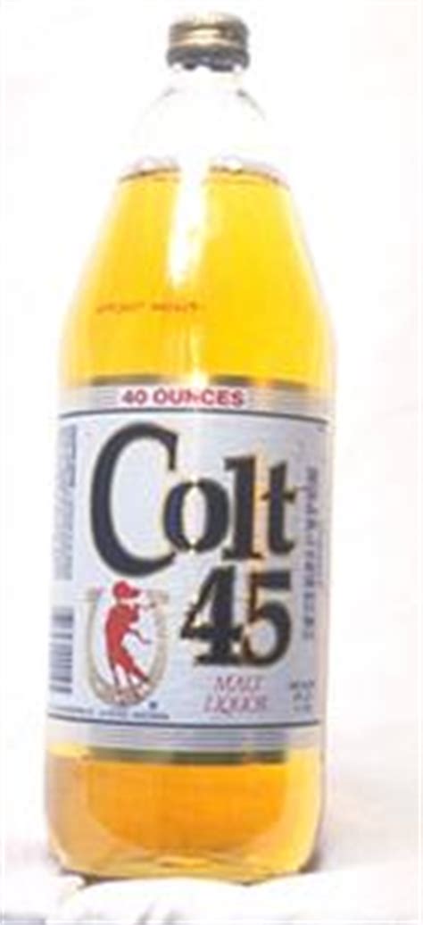 Colt 45 40 Oz Bottle