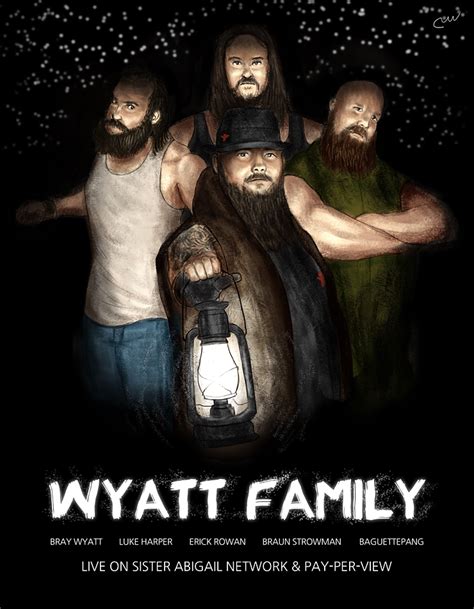 WWE Wyatt Family by baguettepang on DeviantArt