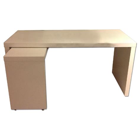 Ikea Computer Table Desk w/ Side Return - AptDeco